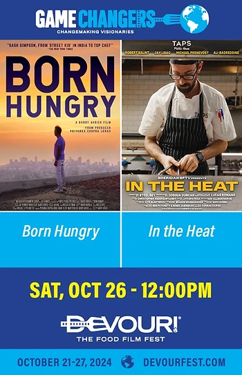 Poster for Devour! Born Hungry w. In The Heat
