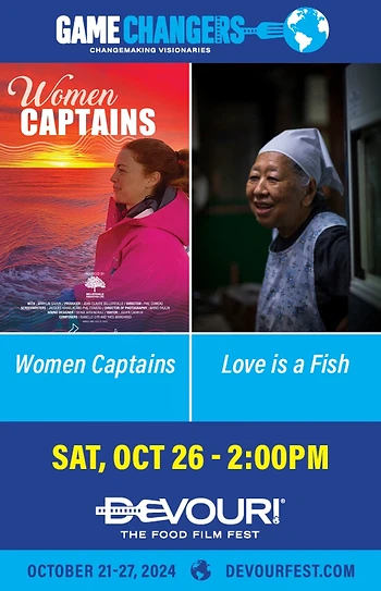 Poster for Devour! Women Captains w. Love is a Fish