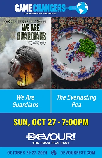 Poster for Devour! We are Guardians w. The Everlasting Pea