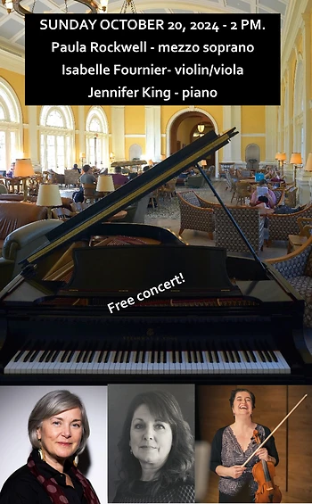 Poster for Garden Room Concert