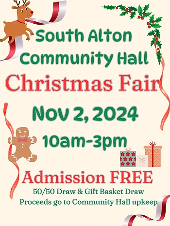 Poster for Christmas Craft Fair