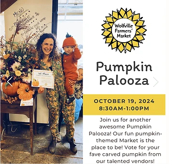 Poster for Pumpkin Palooza Farmers Market