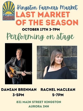 Poster for Damian Brennan & Rachel MacLean