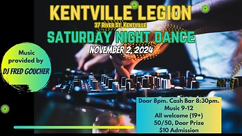 Poster for Dance with DJ Fred Goucher