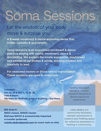 Poster for Soma Sessions