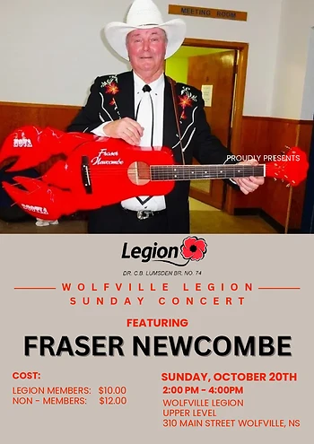 Poster for Fraser Newcombe