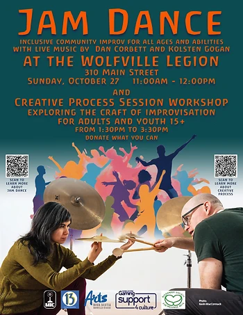 Poster for Jam Dance & Creative Process