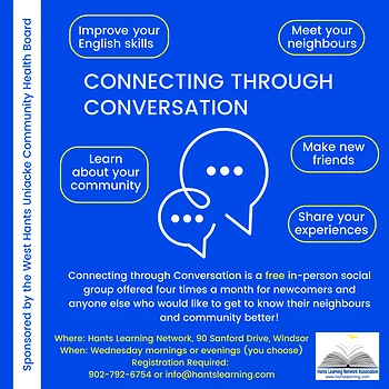 Poster for Connecting through Conversation