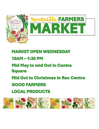 Poster for Kentville Farmers Market