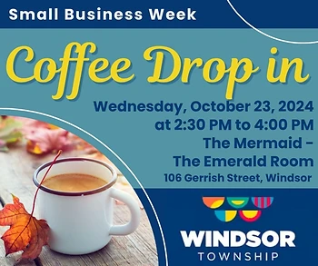 Poster for Small Business Coffee Connections