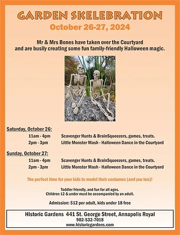 Poster for Garden Skelebration