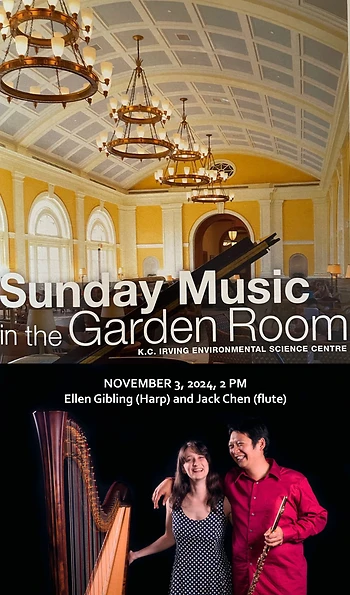 Poster for Garden Room Concert