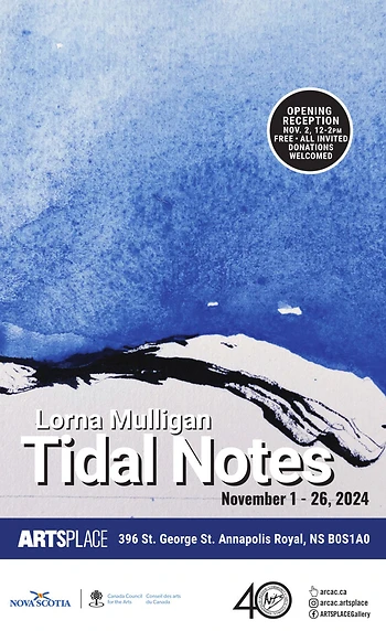 Poster for Opening / Tidal Notes, Lorna Mulligan