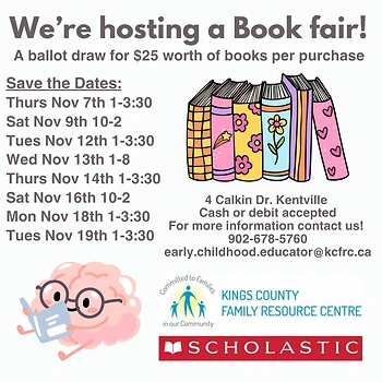 Poster for Scholastic Book Fair