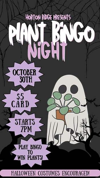 Poster for Plant Bingo