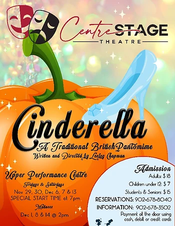 Poster for Cinderella, the Panotomime