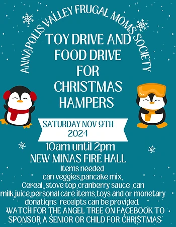 Poster for Frugal Moms Toy Drive