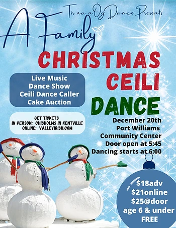 Poster for Family Christmas Ceili