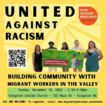 Poster for United Against Racism