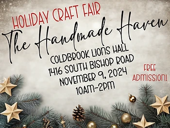 Poster for Handmade Haven Holiday Craft Fair