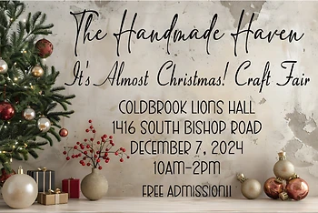 Poster for It's Almost Christmas Craft Fair