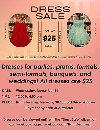Poster for Massive Dress Sale!