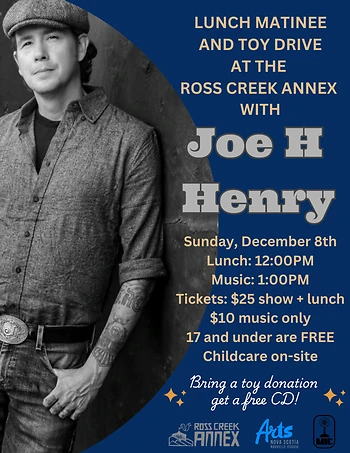 Poster for Lunch Matinee with Joe H Henry