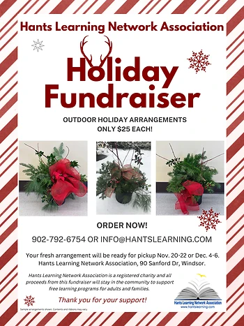 Poster for Outdoor Holiday Arrangements Sale