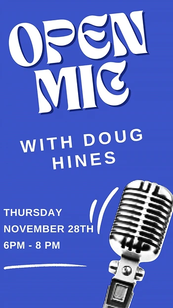 Poster for Open Mike with Doug Hines