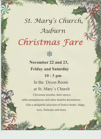 Poster for Christmas Fair