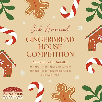 Poster for Gingerbread House Competition