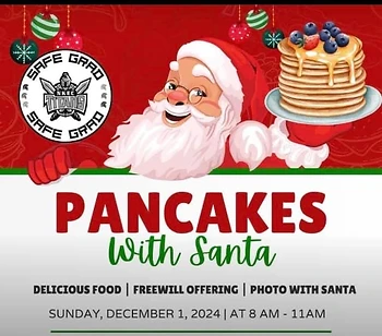 Poster for Pancake Breakfast with Santa