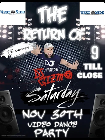 Poster for DJ Gizmo
