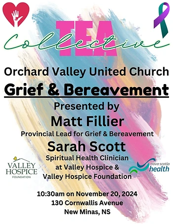 Poster for Grief and Bereavement