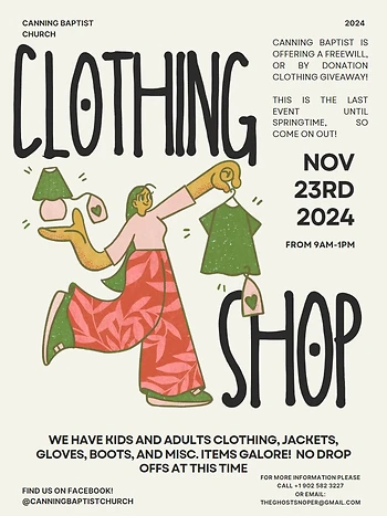 Poster for Clothing Shop