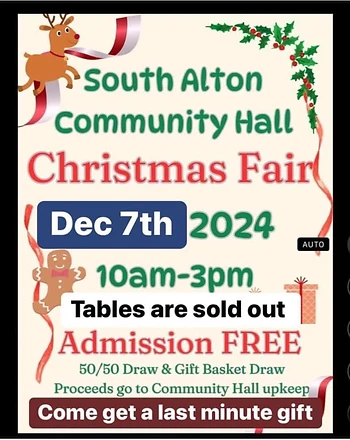 Poster for Christmas Craft Fair
