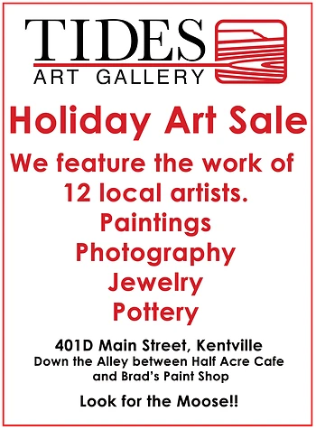 Poster for Holiday Art Sale