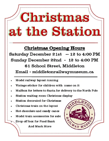 Poster for Christmas at the Station