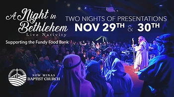 Poster for Live Nativity