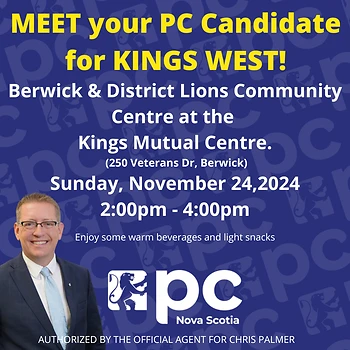 Poster for Meet the PC Candidate for Kings West