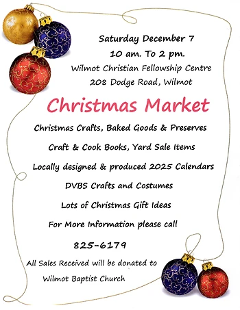 Poster for Christmas Market