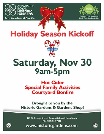 Poster for Holiday Season Kickoff
