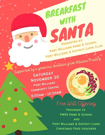 Poster for Santa Breakfast