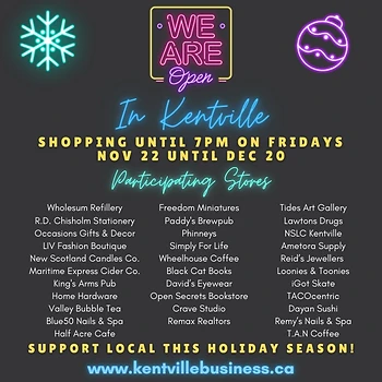 Poster for Late Night Shopping Party