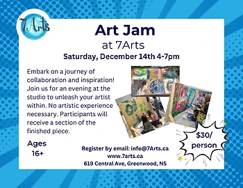 Poster for Art Jam