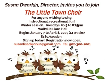 Poster for The Little Town Choir
