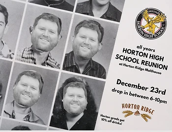 Poster for Horton High School Reunion