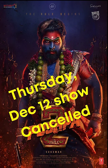 Poster for Pushpa The Rule: Part 2