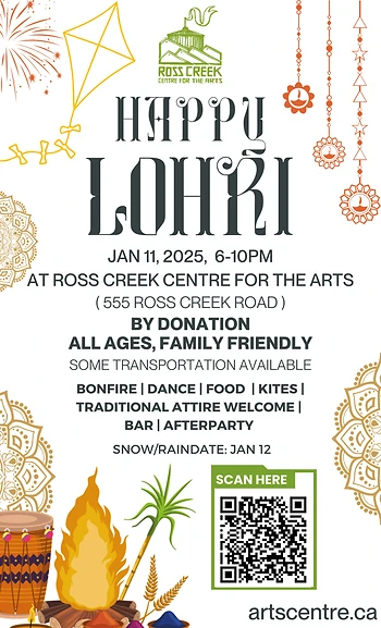 Poster for Lohri Celebration