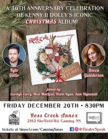Poster for A Tribute to Kenny & Dolly's Christmas Album